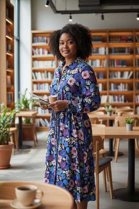 Nicole Miller New York Dresses & Skirts - Nicole Miller New York Floral Print Maxi Dress Size 16